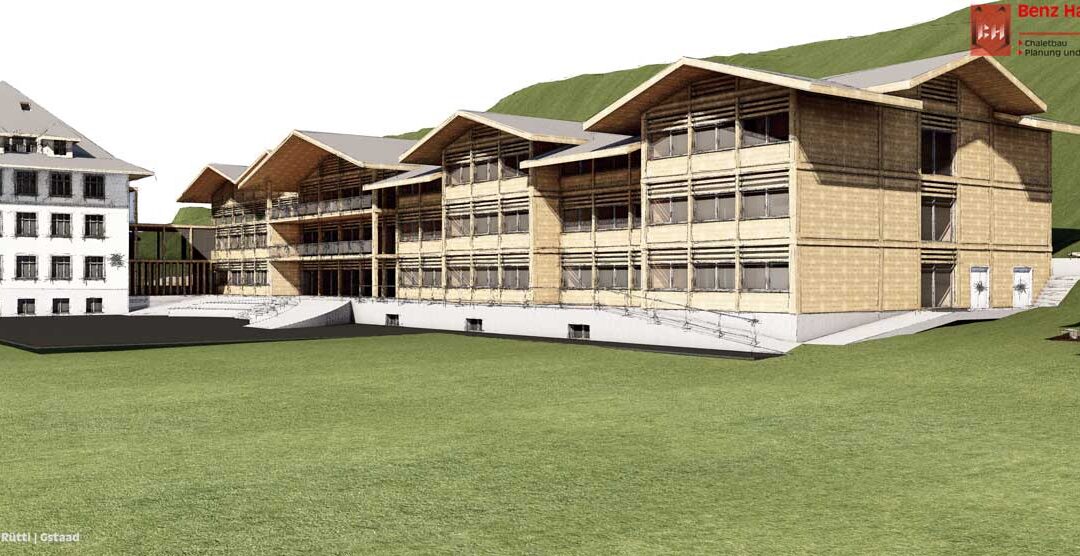 Wettbewerb Neubau Schulhaus Rütti, Gstaad